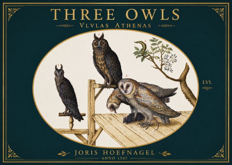 Joris Hoefnagel Vlvlas Athenas No3 - Plakát