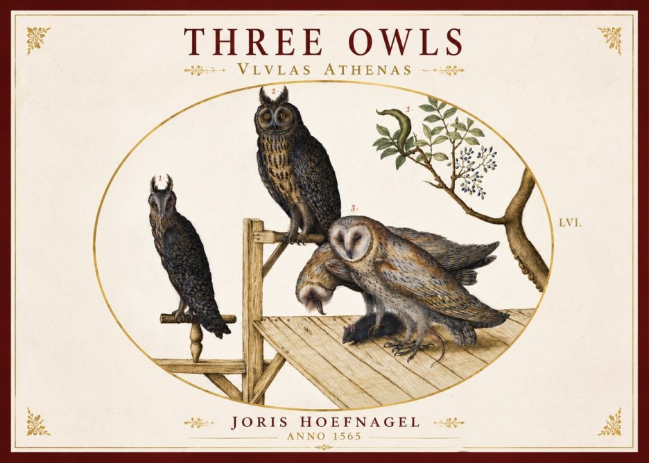 Joris Hoefnagel Vlvlas Athenas No4 - Plakát