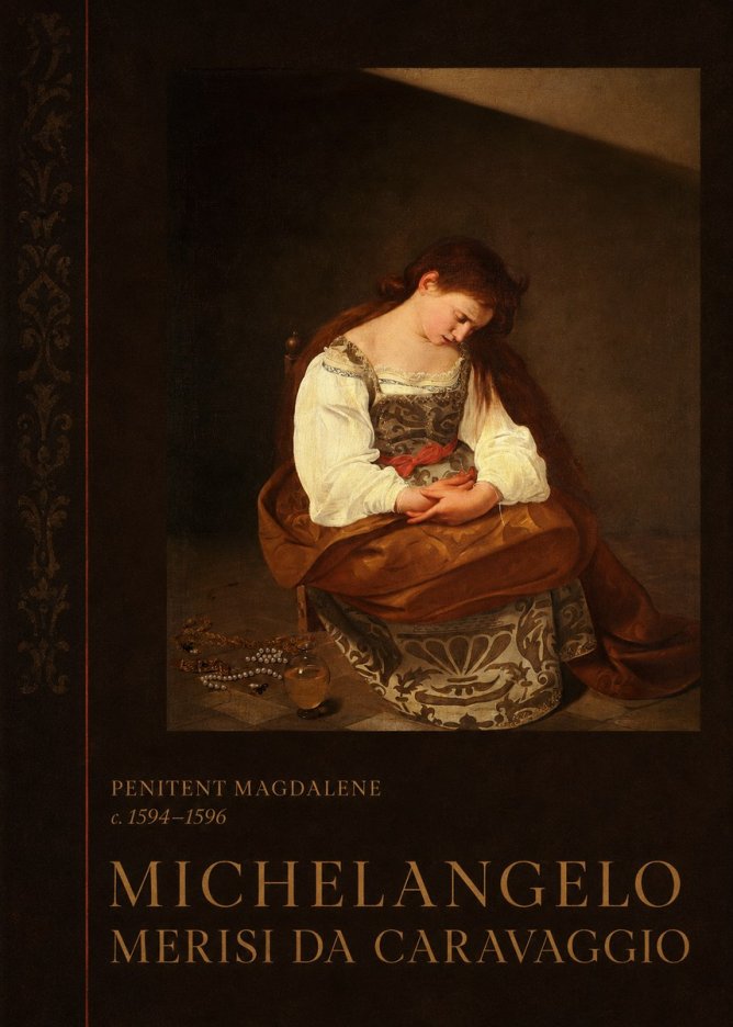 Michelangelo Merisi da Caravaggio Penitent Magdalene No2 - Plakát