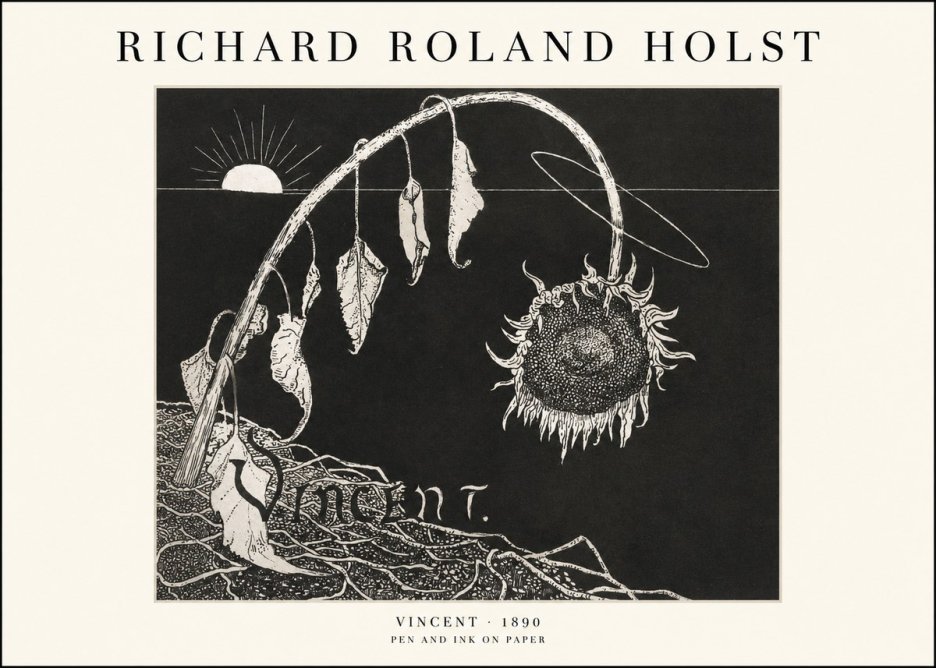 Richard Roland Holst Vincent No1 - Plakát