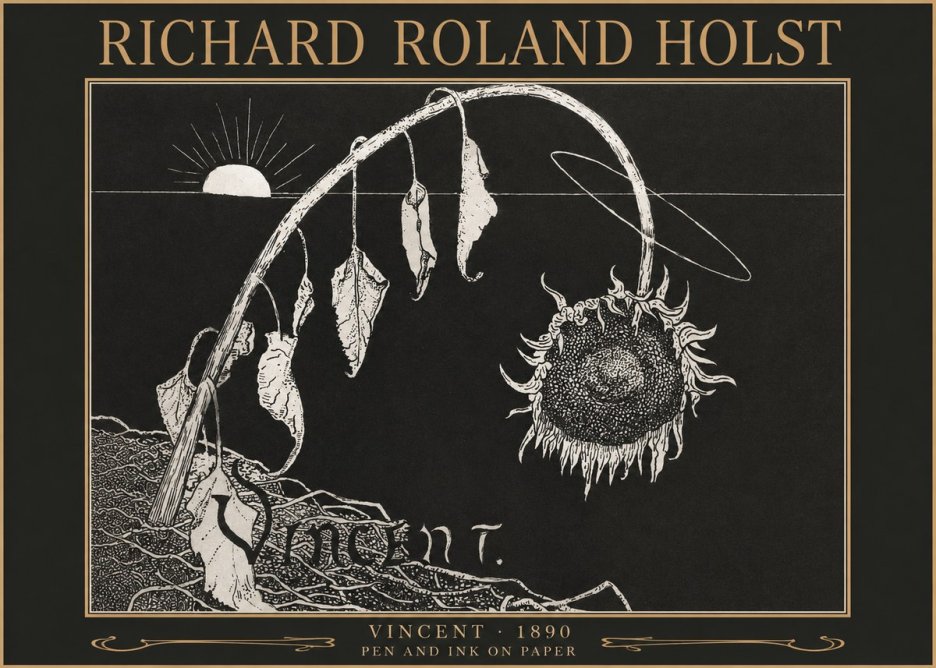 Richard Roland Holst Vincent No2 - Plakát