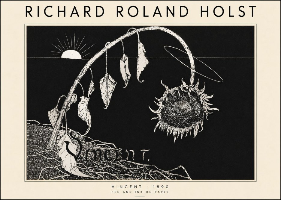 Richard Roland Holst Vincent No5 - Plakát