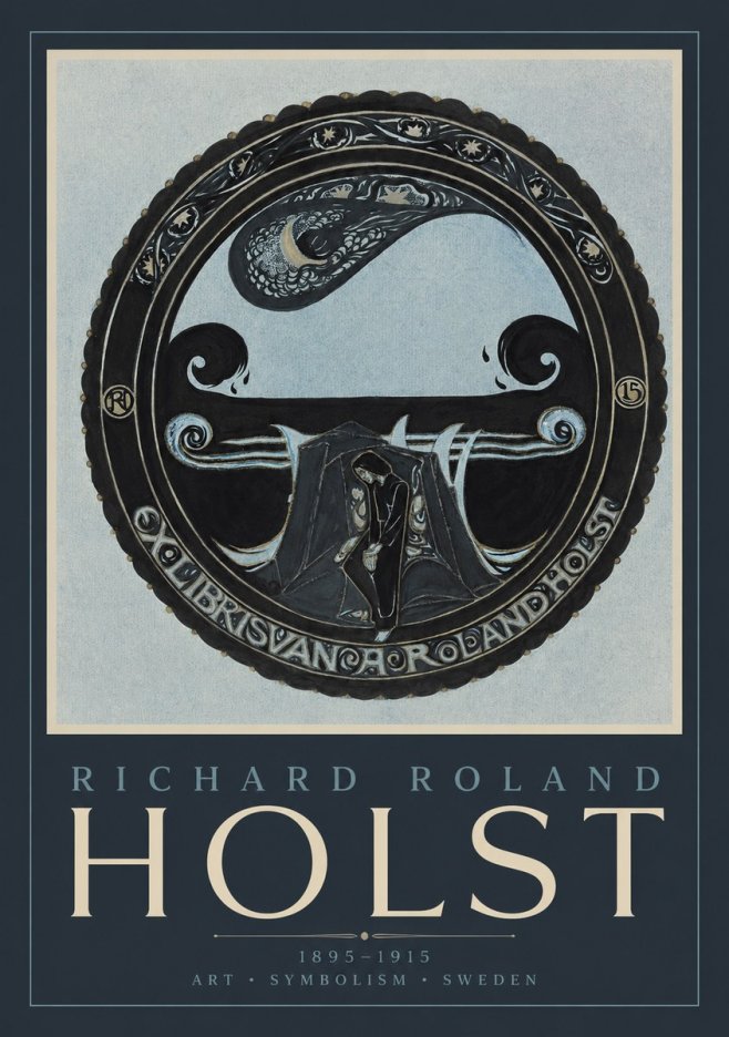 Richard Roland Holst St. Brisvane and the Sea No2 - Plakát