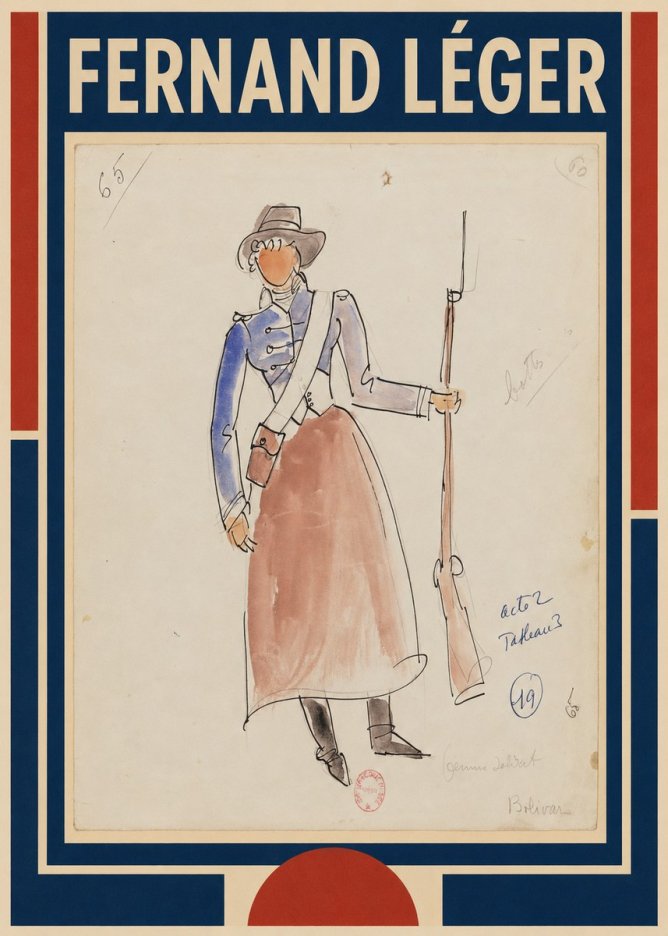 Fernand Léger Jeune Soldat No1 - Plakát