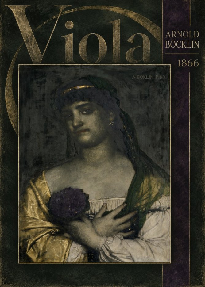 Arnold Böcklin Viola No6 - Plakát