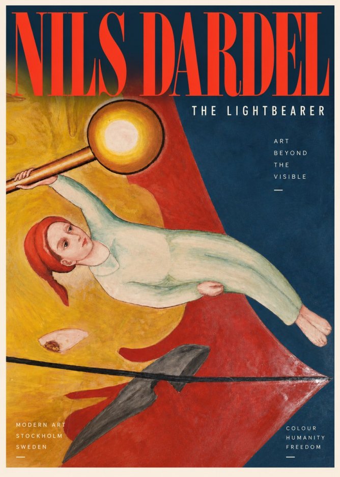 Nils Dardel The Lightbearer No2 - Plakát