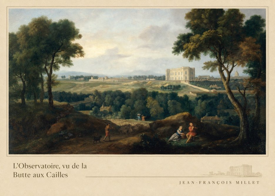 Jean-François Millet L'observatoire, Vu De La Butte Aux Cailles No4 - Plakát