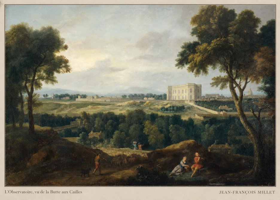 Jean-François Millet L'observatoire, Vu De La Butte Aux Cailles No5 - Plakát