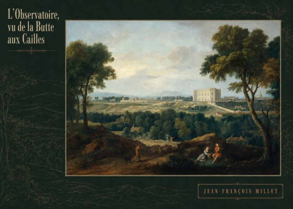 Jean-François Millet L'observatoire, Vu De La Butte Aux Cailles No6 - Plakát