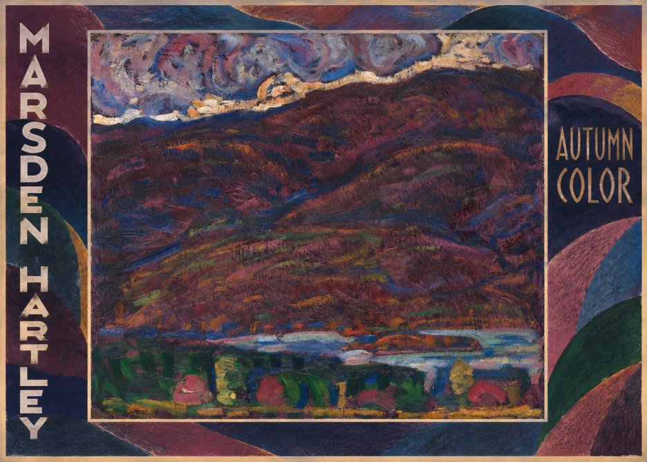 Marsden Hartley Autumn Color No1 - Plakát