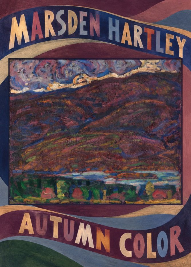 Marsden Hartley Autumn Color No3 - Plakát