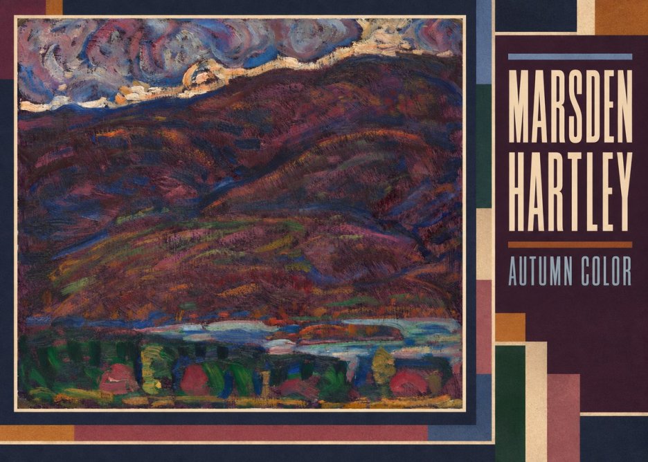 Marsden Hartley Autumn Color No4 - Plakát
