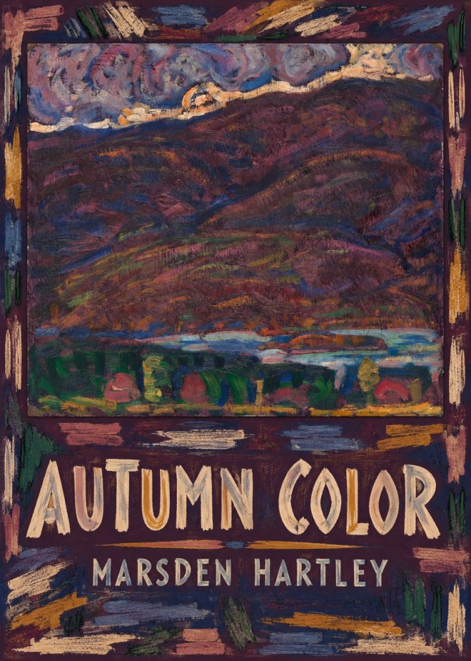 Marsden Hartley Autumn Color No5 - Plakát