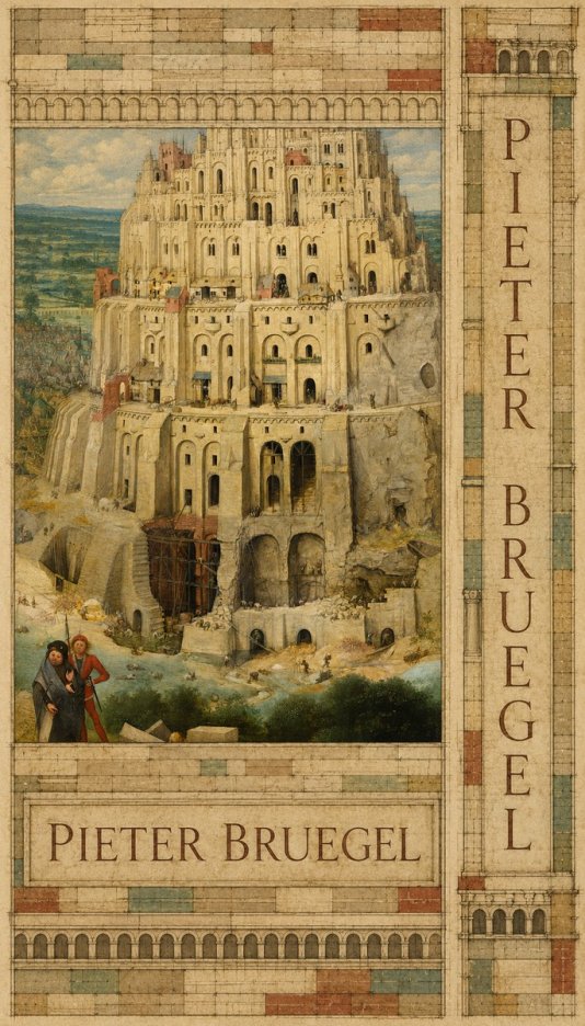 Pieter Bruegel The Tower of Babel IV No6 - Plakát