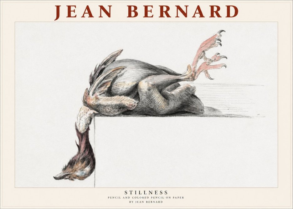 Jean Bernard Stillness No1 - Plakát