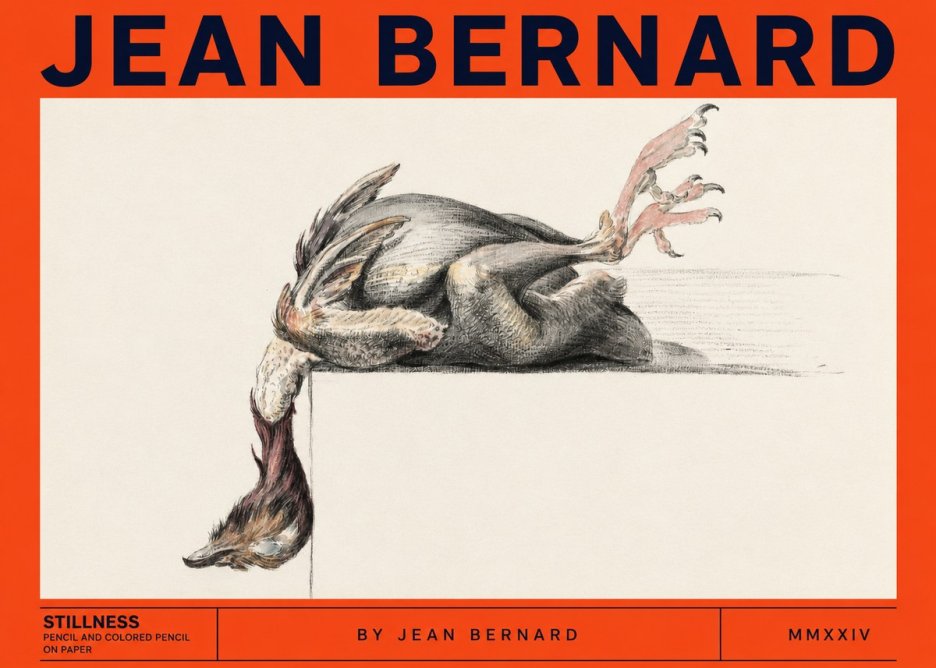 Jean Bernard Stillness No2 - Plakát