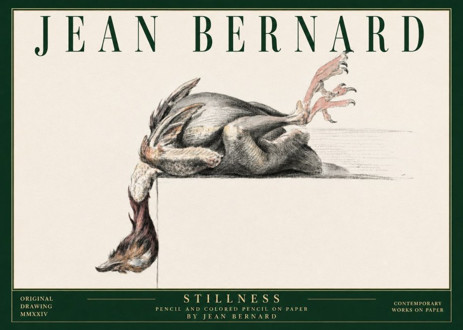 Jean Bernard Stillness No3 - Plakát
