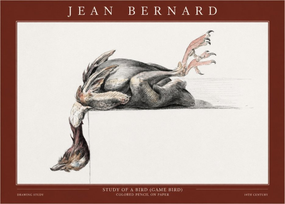 Jean Bernard Stillness No4 - Plakát