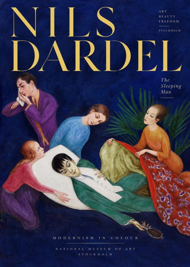 Nils Dardel The Sleeping Man No3 - Plakát