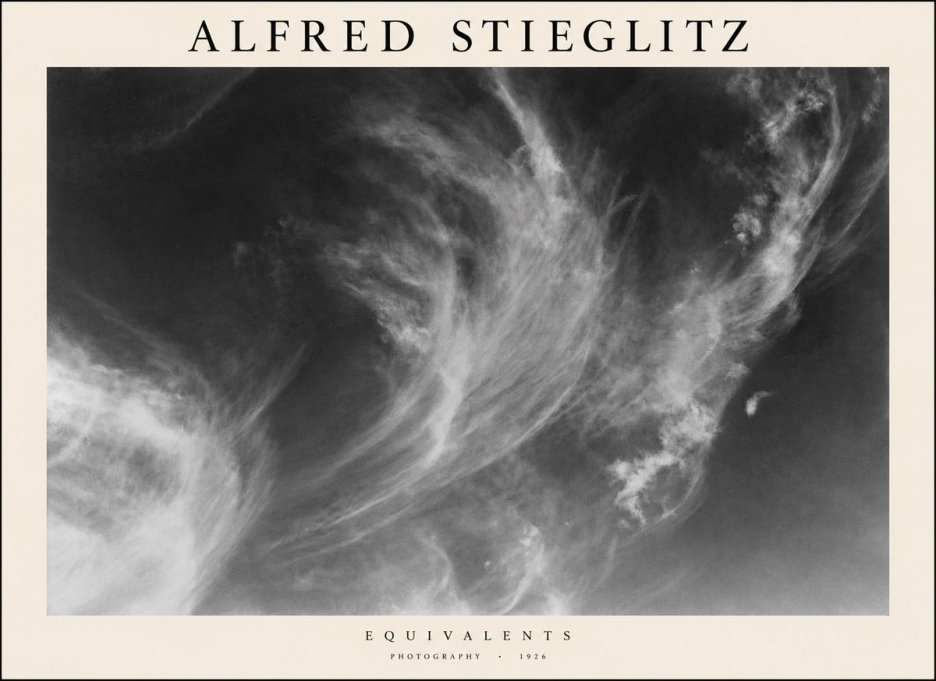 Alfred Stieglitz Equivalents I No1 - Plakát