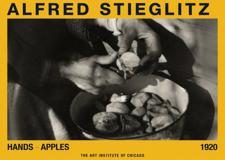 Alfred Stieglitz Hands - Apples No2 - Plakát