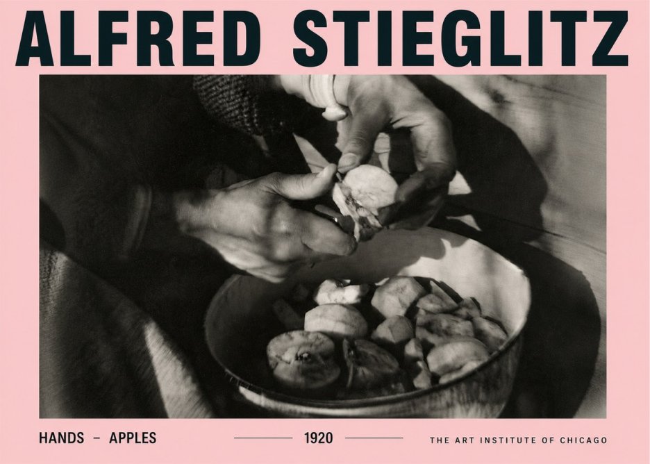 Alfred Stieglitz Hands - Apples No4 - Plakát