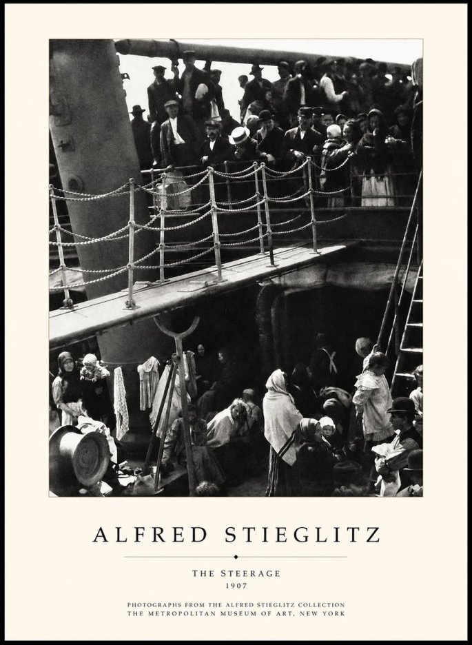 Alfred Stieglitz The Steerage – 1907 No5 - Plakát
