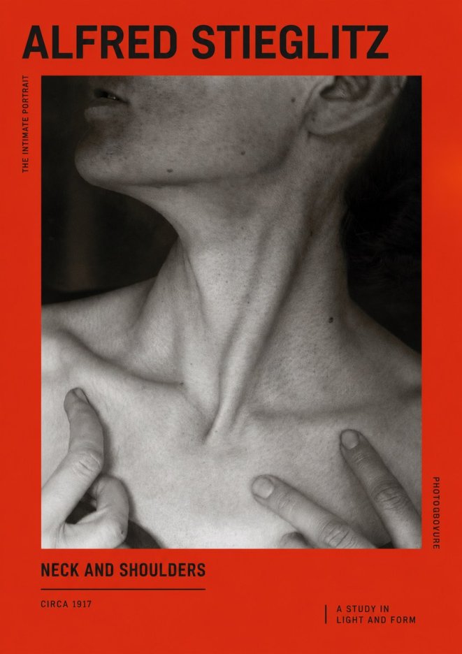 Alfred Stieglitz Neck and Shoulders No2 - Plakát