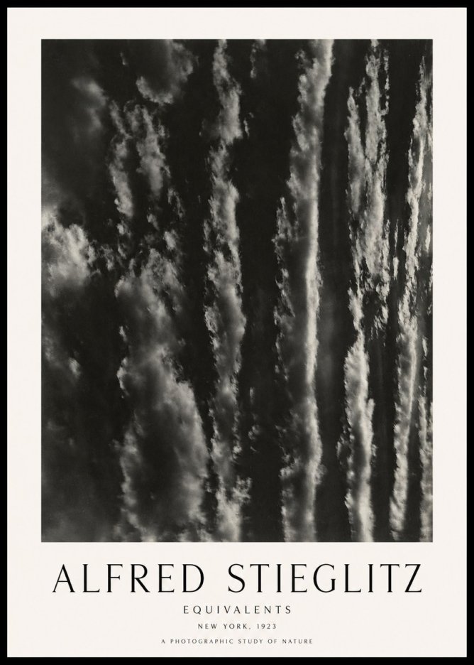 Alfred Stieglitz Equivalent I No2 - Plakát