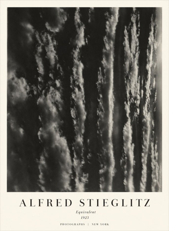 Alfred Stieglitz Equivalent I No3 - Plakát