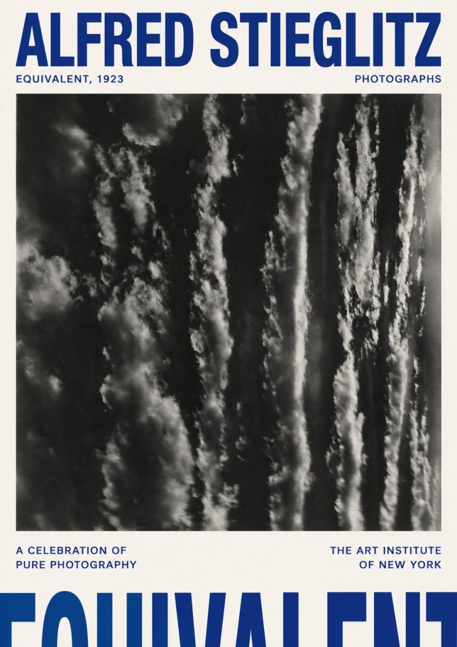 Alfred Stieglitz Equivalent I No4 - Plakát