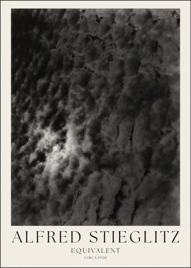 Alfred Stieglitz Equivalent II No1 - Plakát