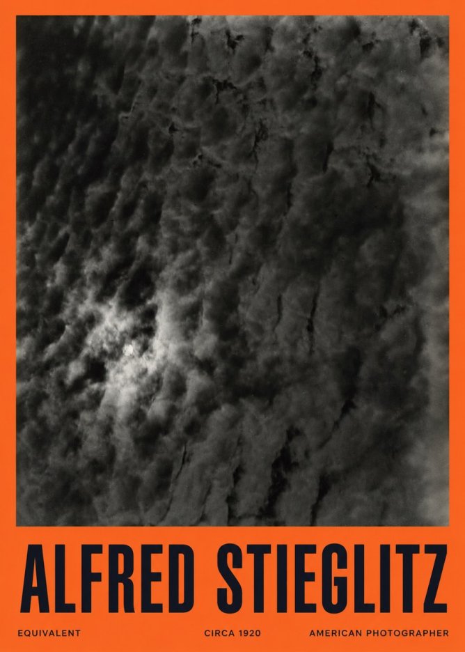 Alfred Stieglitz Equivalent II No2 - Plakát