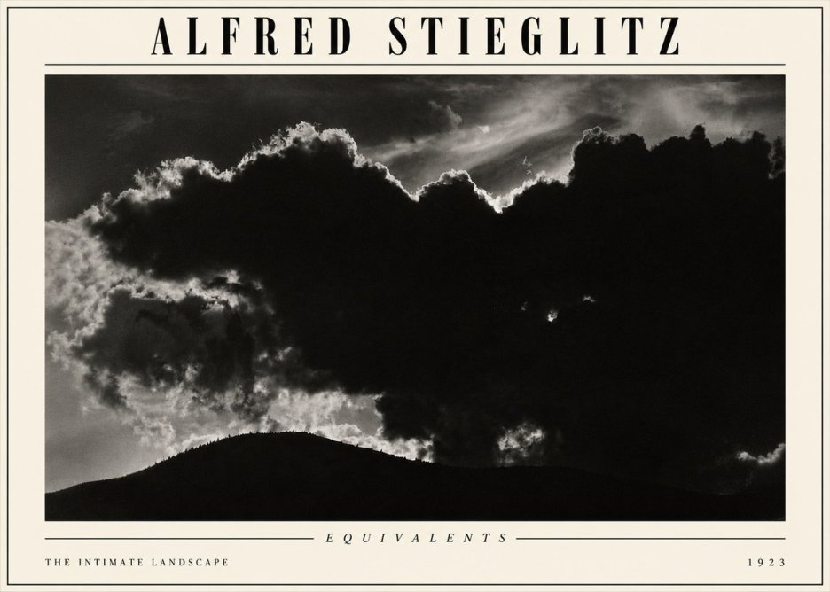 Alfred Stieglitz Equivalents II No6 - Plakát