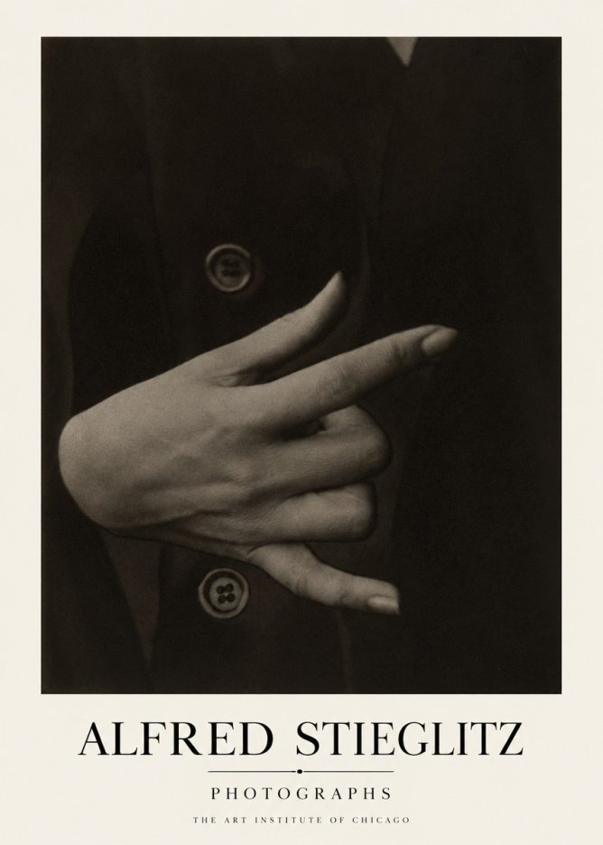 Alfred Stieglitz Hands No1 - Plakát