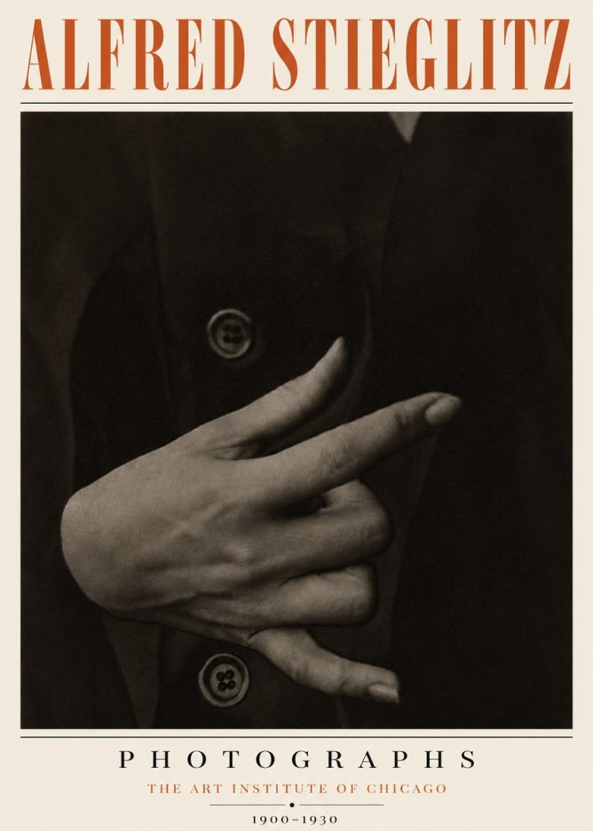Alfred Stieglitz Hands No6 - Plakát