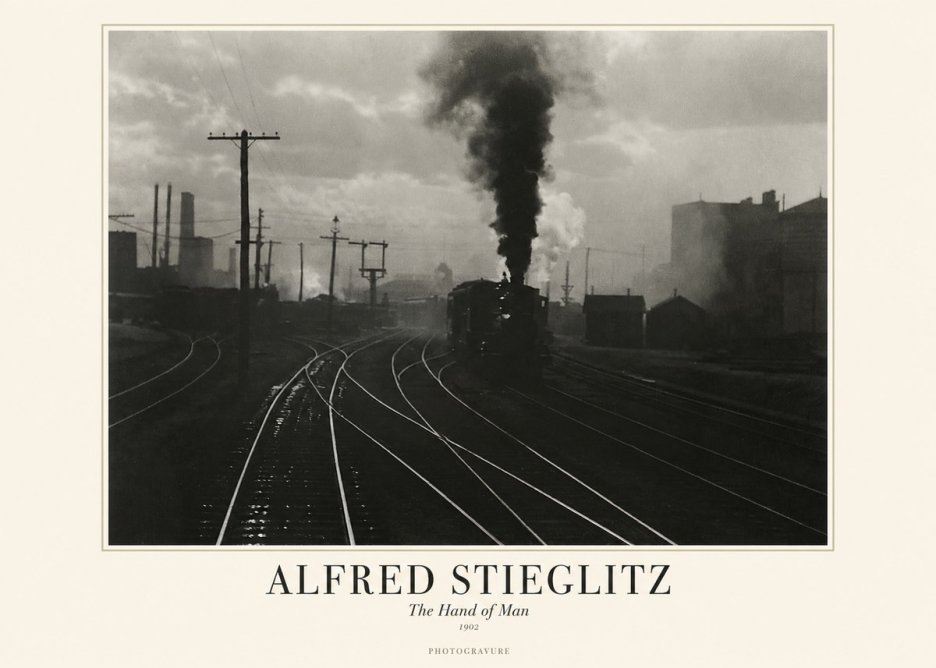 Alfred Stieglitz The Hand of Man I No1 - Plakát