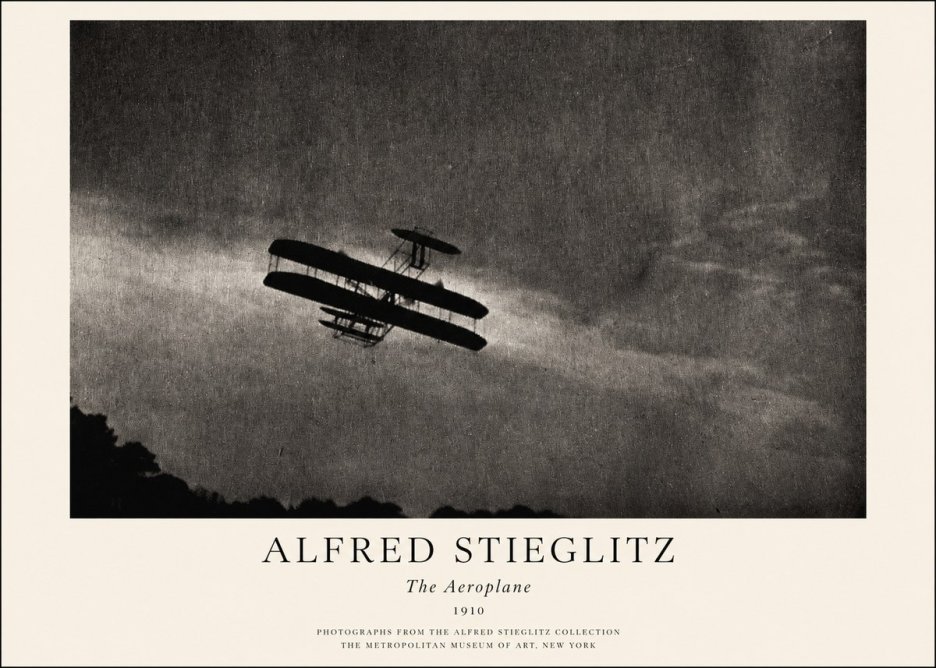 Alfred Stieglitz The Aeroplane No1 - Plakát