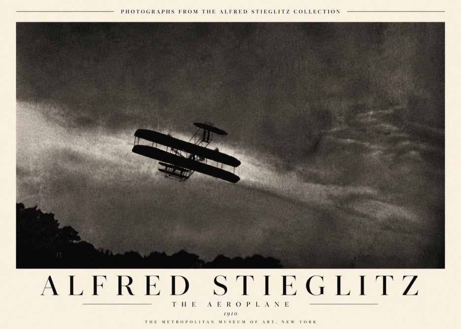 Alfred Stieglitz The Aeroplane No5 - Plakát