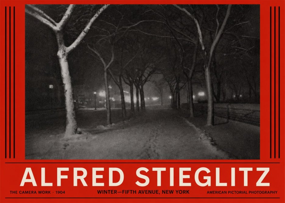 Alfred Stieglitz Winter—fifth Avenue, New York No2 - Plakát