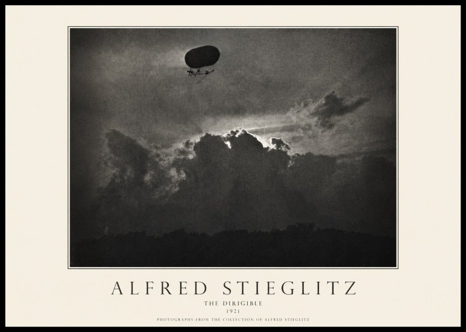 Alfred Stieglitz The Dirigible No1 - Plakát