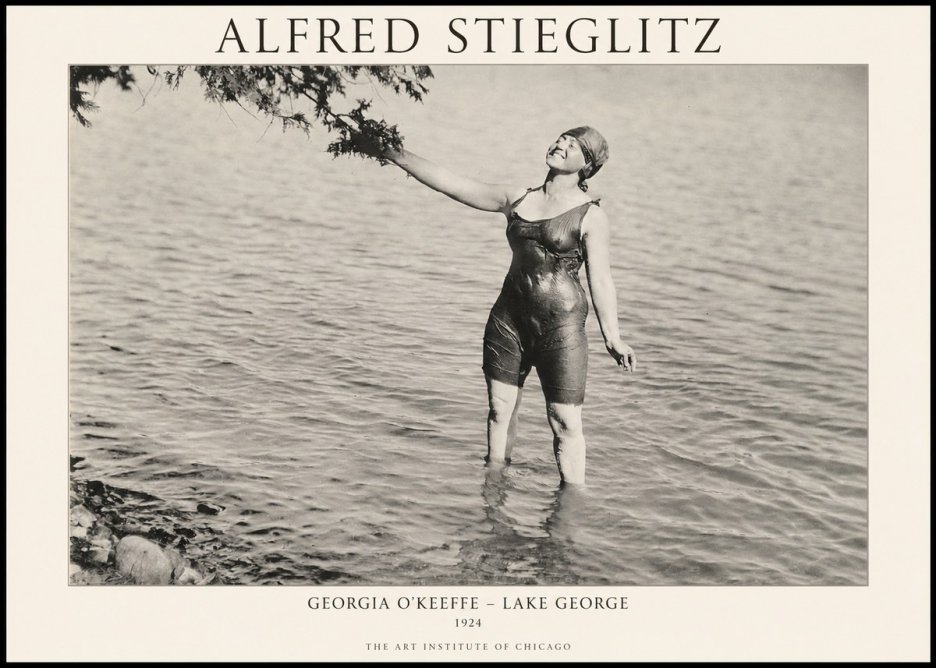 Alfred Stieglitz Lake George No1 - Plakát