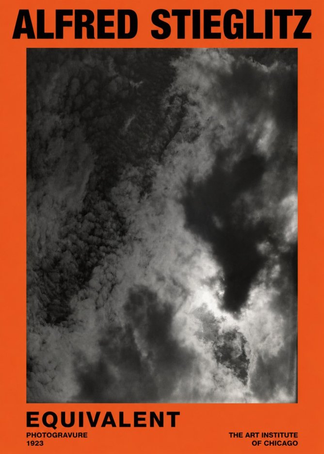 Alfred Stieglitz Equivalent V No2 - Plakát