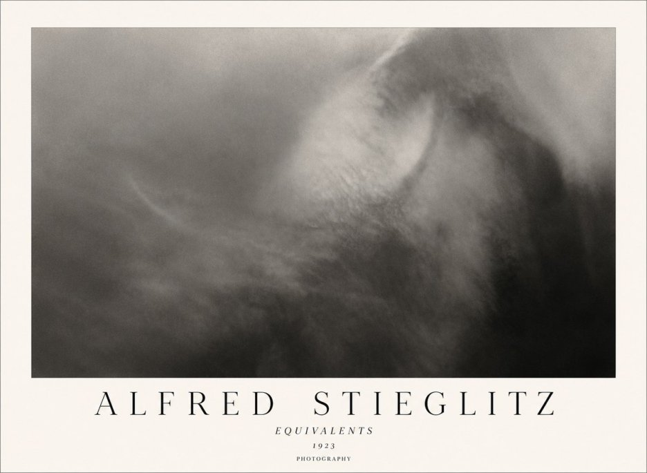 Alfred Stieglitz Equivalents III No1 - Plakát