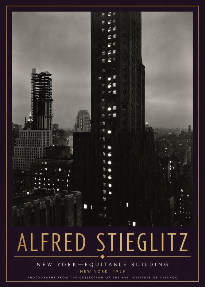 Alfred Stieglitz New York—equitable Building No4 - Plakát