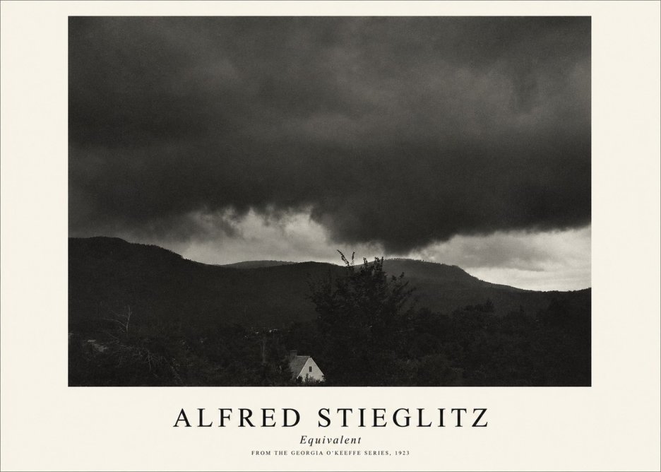 Alfred Stieglitz Equivalent VI No1 - Plakát