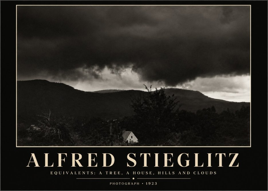 Alfred Stieglitz Equivalent VI No4 - Plakát