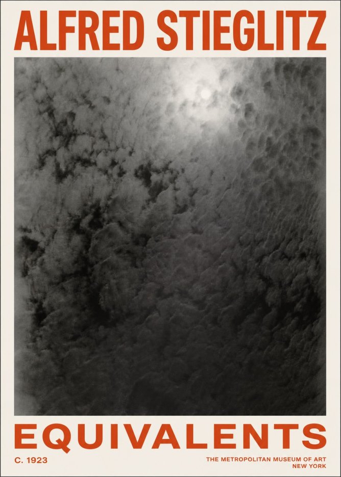 Alfred Stieglitz Equivalents IV No2 - Plakát
