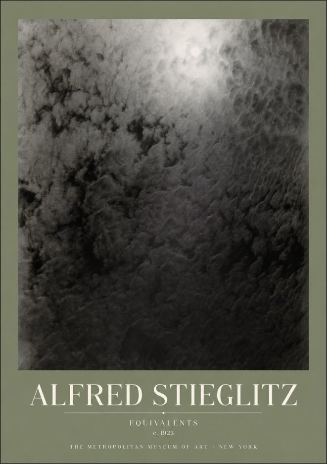 Alfred Stieglitz Equivalents IV No3 - Plakát