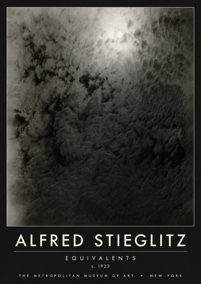 Alfred Stieglitz Equivalents IV No6 - Plakát